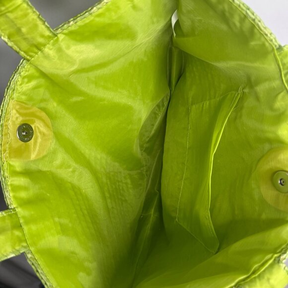 Bratz Summer Lime Green Woven Straw Tote Bag Summer‎ Vacationcore Beach - Picture 5 of 9